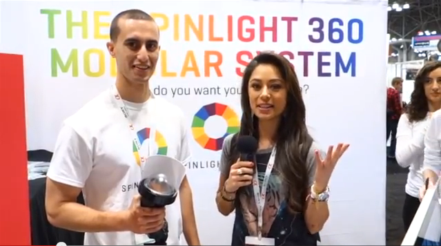 OliviaTech.com Features The SpinLight 360® At The PhotoPlus Expo In NY
