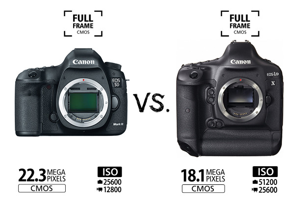 Canon EOS-1D X vs. the EOS 5D Mark III – ISO Comparison Test